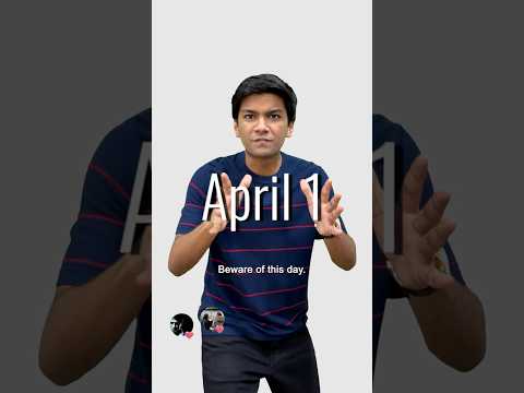 Beware of April Fools! | Manish Kharage #shorts thumbnail