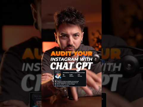 Steal this prompt to audit your Instagram account for max growth ? thumbnail
