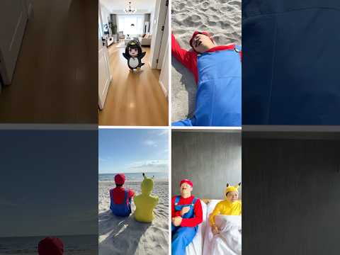 It's me Mario REAL LIFE MEME... #shorts #humor #mario thumbnail