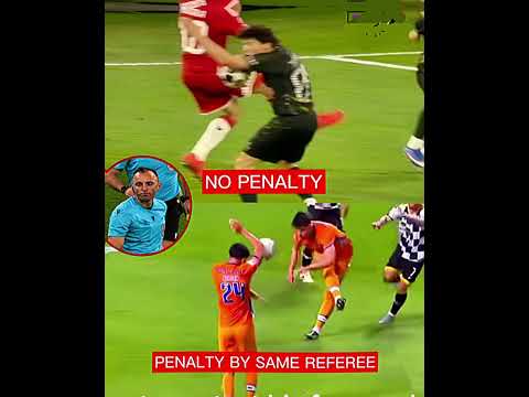 According to on field referee Pinheiro, Bayern Munich's penalty was not given because of the thumbnail