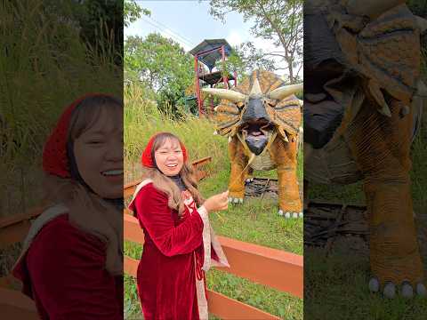 bawang merah kasih makan dino pake rumput#trendingshorts thumbnail