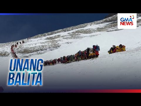 274 climbers, umakyat sa Mt. Everest nitong May 20 | Unang Balita thumbnail