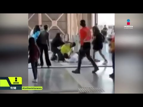 Captan pelea entre guardia y usuario en estación de la Línea 3 del Tren Ligero | Noticias GDL thumbnail