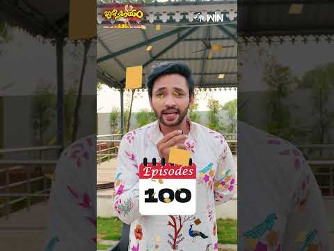 #shorts -  BTS - Abhi Ram | Janaki Parinayam | 100th Episode Wishes | Mon - Sat @ 6pm | ETV Telugu thumbnail