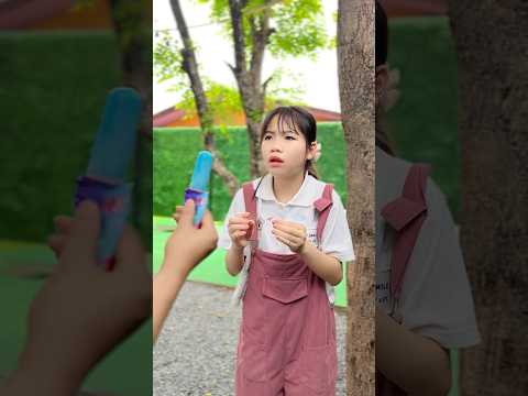 นึกว่าไอศกรีม #ตลก #โบ๊ะบ๊ะshorts #พี่นาว #shorts thumbnail