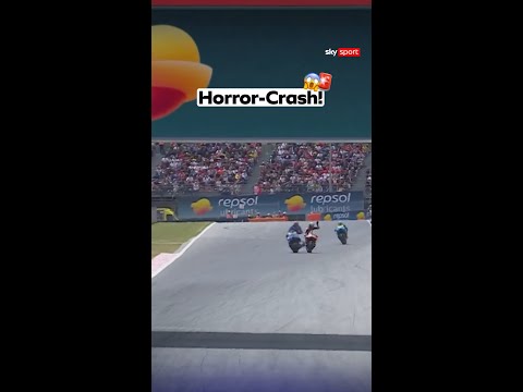 Marquez mit HORROR-Crash! Di Gia kommt mit dem Schrecken davon ? thumbnail