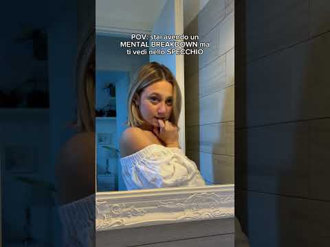 Ti guardi allo SPECCHIO durante un MENTAL BREAKDOWN thumbnail