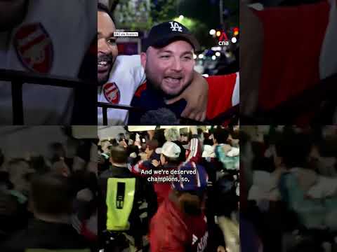 Arsenal crowned Premier League champions for first time in 22 years thumbnail