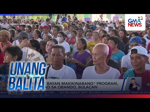 "Bawat Bayan Makikinabang" Program, inilunsad sa Obando, Bulacan | Unang Balita thumbnail