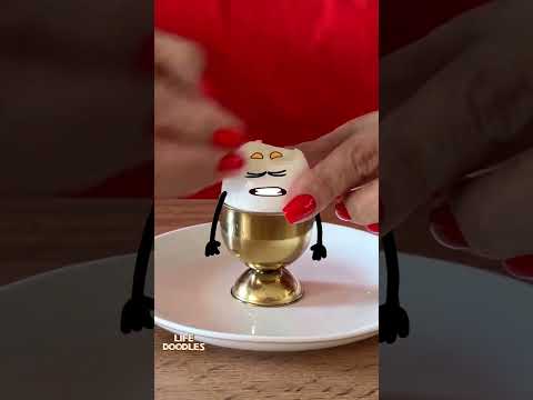 Life Doodles | Bitter egg ? #lifedoodles #shorts #animation thumbnail