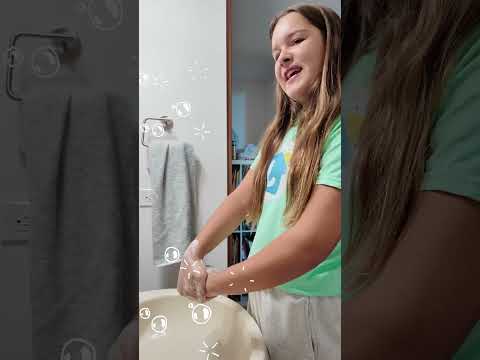 🫧wash your hands 🙌 #kidssong ❤️ thumbnail