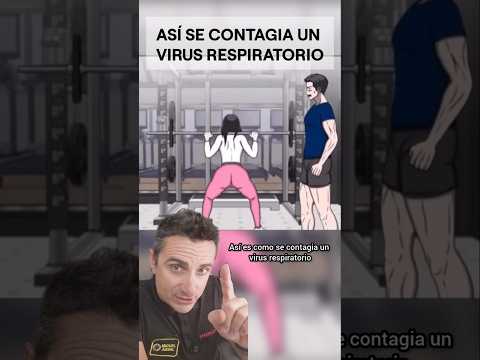 Así se contagia un virus respiratorio.#supervivencia #curiosidades #sabiasque thumbnail