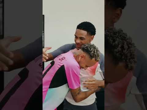 SE LIGA NA REAÇÃO DELE AO VER O NEYMAR 🥹 #shorts thumbnail