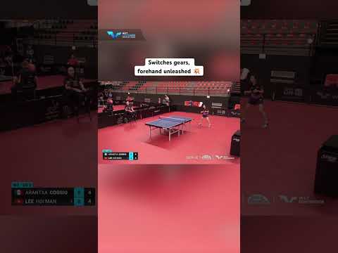 Backhand dialed in, forehand takes the point 🤩 thumbnail