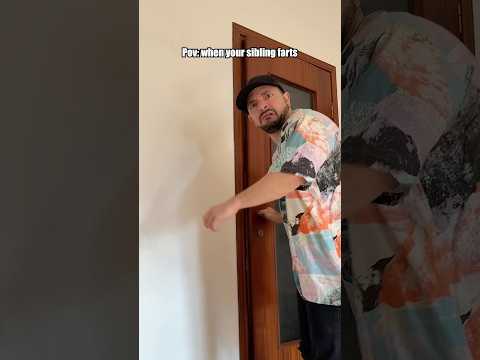 POV: when your sibling farts #funnyvideos #funny #adolescence #fartingprankvideo #fart thumbnail