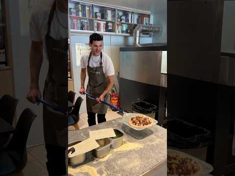 At This Restaurant You Make Your Own Food!? AD #pizza thumbnail