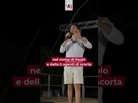 L'INTERVENTO DELL'ATTIVISTA ANTIMAFIA DENUNCIATO DA COLOSIMO #news #shorts thumbnail