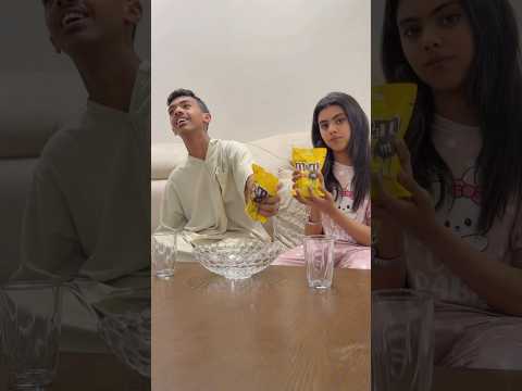 تحدي m&m .. #shortvideo #shorts thumbnail