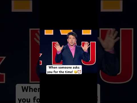 When someone asks you for the time! 🤣⏰ #michaelmcintyre #standupcomedy #comedy thumbnail