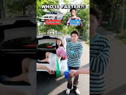 Which side do you choose? 😂 🚗 🏃‍♂️ #taihoa #funny #shorts thumbnail