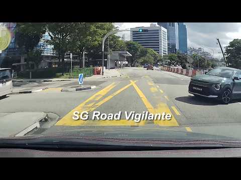 12may2026 alexandra road phv #SNM2504R kia niro fail to give way to camcar when turning right thumbnail