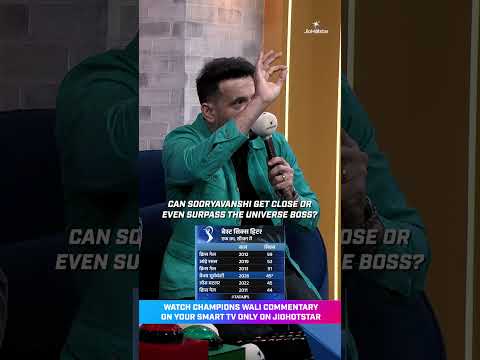 Will Vaibhav Sooryavanshi break Chris Gayle’s record for most sixes in a single #TATAIPL edition? thumbnail