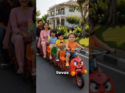 Esta Niña Tiene Una Bicicleta De Diez Asientos ?? thumbnail