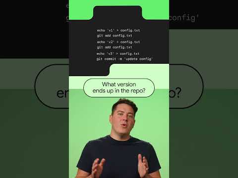 A Git challenge: Which version ends up in the repo? thumbnail