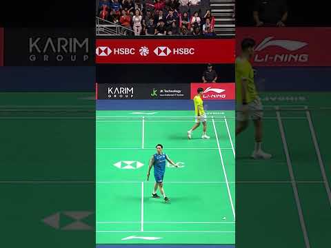 Viper-like reflexes #shorts #badminton #BWF thumbnail