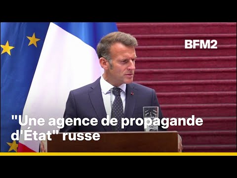 Emmanuel Macron charge la chroniqueuse russe Xenia Fedorova thumbnail