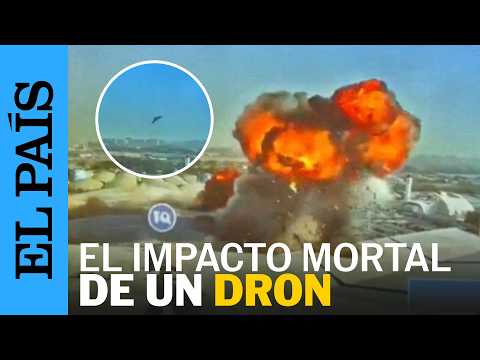 GUERRA IRÁN | Las imágenes del IMPACTO de un DRON en el aeropuerto de KUWAIT | EL PAÍS thumbnail