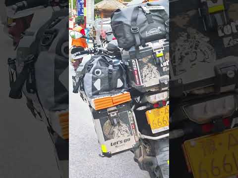 Traveling with a kid on a motorcycle feels like moving houses ? #familytrip #advrider #r1250gs thumbnail