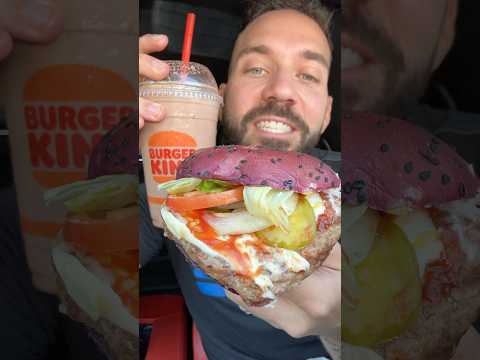 Purple Burger from Burger King Halloween Collab x Addams Family! thumbnail