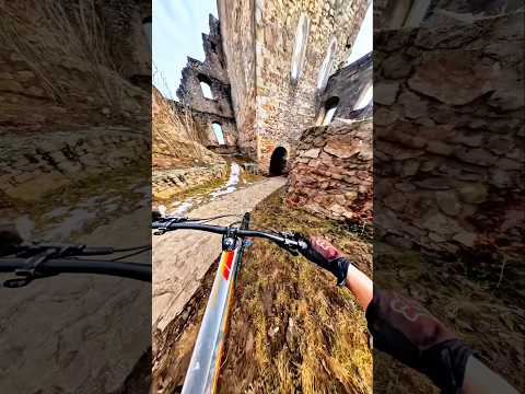 Never a frown #bike #mtb #bike #pov #mtbreview #mtbrides #bikeride #medival thumbnail