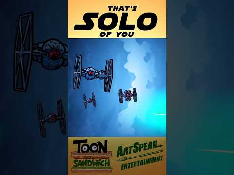 Solo is so high - TOON SANDWICH #funny #starwars #solo #disney #parody #comedy #animation thumbnail