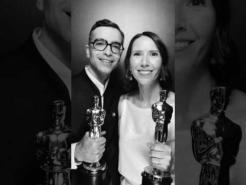 Making Faces with Best Live Action Short Film Winner TWO PEOPLE EXCHANGING SALIVA! | 98th #Oscars thumbnail