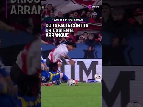 DRIUSSI DEJÓ LA CANCHA LLORANDO POR LA PATADA DE IBARRA Y TODO RIVER PIDIÓ ROJA ? thumbnail