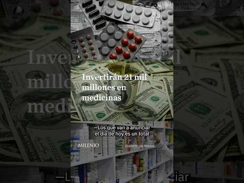 Secretaría de Salud anuncia inversión millonaria para producir medicinas thumbnail