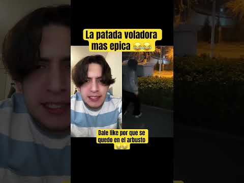 La patada volaadora mas epica del mundo 😱😂😂 - Hey Crispin #humor thumbnail