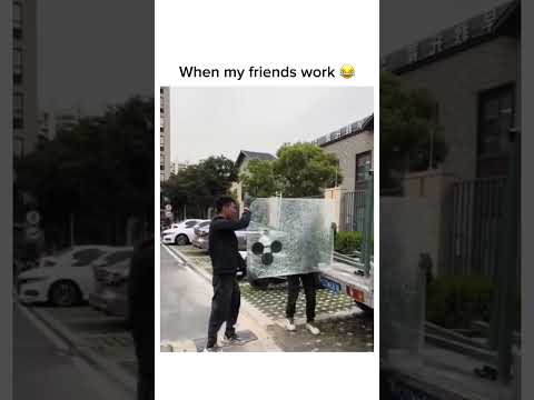 When my friends work ? Subscribe for more fails! #shorts thumbnail