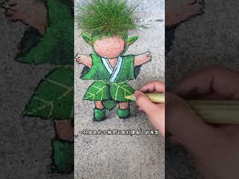 Awalnya dikira retakan jalan biasa, endingnya bikin merinding! #shorts #comedy #streetart #painting thumbnail
