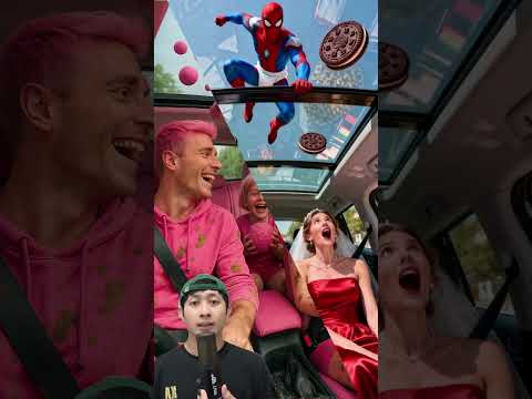 ADIK KAGET LIHAT SPIDERMAN DIATAS MOBIL‼️🤯😱@MinionsJ #remix #dubbing #trending thumbnail