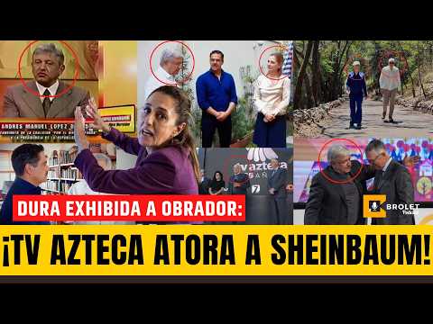 ¡TV AZTECA NO SE RAJA! ¡RESPONDEN a SHEINBAUM CON EXPEDIENTES que HUNDEN al PEJE! ¡ARDEN las REDES! thumbnail