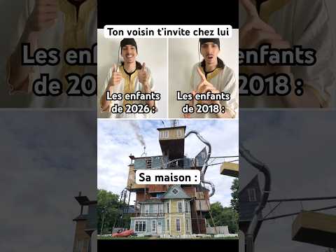 😂 Je n’irais jamais dans la maison de mon voisin ! FR #shorts #humour #viral thumbnail