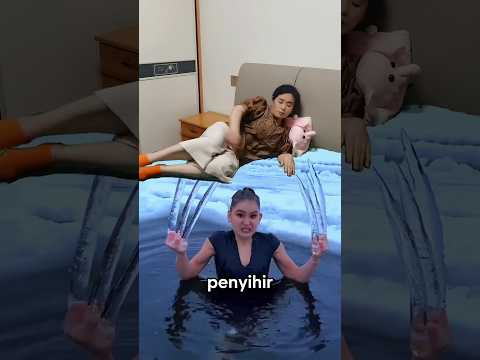 Penyihir Es Krim Menyeramkan?! Ternyata Cuma Sprei 3D! 😱😂#shorts thumbnail