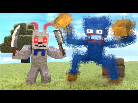 Huggy Wuggy VS VANNY in Minecraft Realistic #Shorts thumbnail