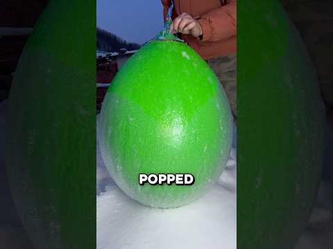 Why Freezing a Balloon Is Genius🤯 thumbnail