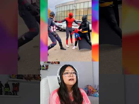 SPIDERMAN DEFIENDE SU PELUCHE DE BATMAN @moscow_spider #curiosidades #humor thumbnail