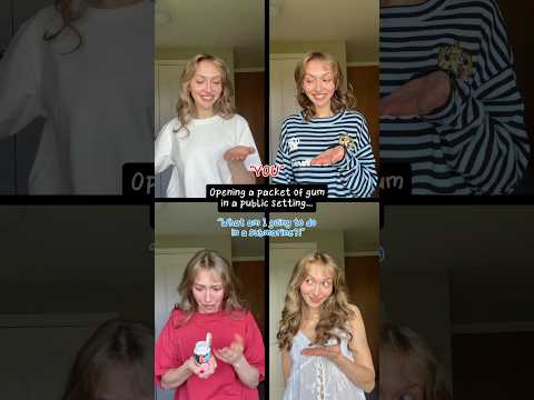 #pov Opening gum in public… thumbnail