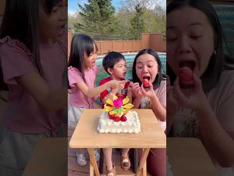Mom is caught eating cake 🎂🤣 thumbnail